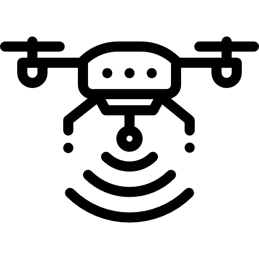 Drone survey icon